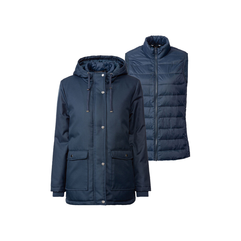 esmara Dames parka (Donkerblauw, S (36-38)) afbeelding 1