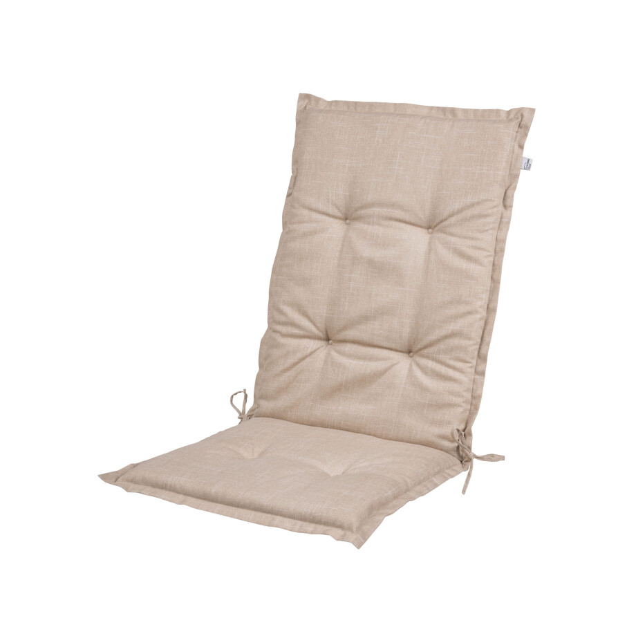 LIVARNO home Tuinkussen lage rug Sevilla (Crème) LIVARNO home Tuinkussen lage rug Sevilla (Crème) afbeelding 1