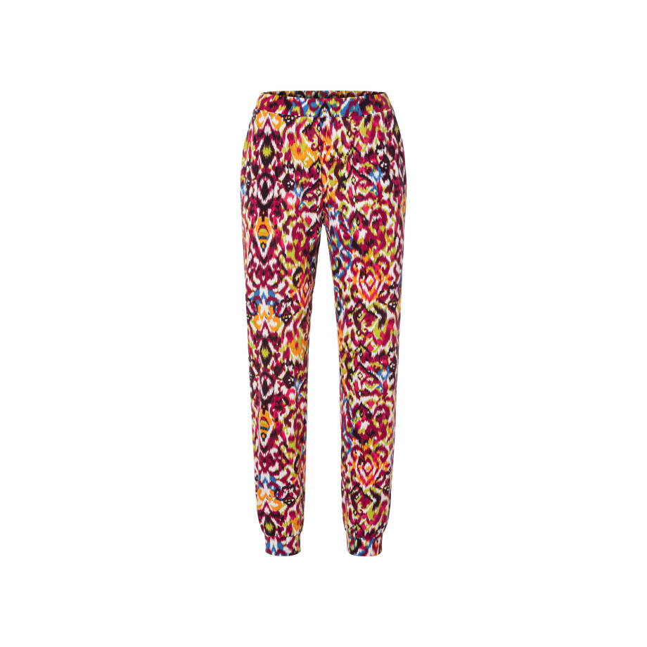 esmara Dames zomerbroek (Rood/oranje/blauw, S (36/38)) afbeelding 1