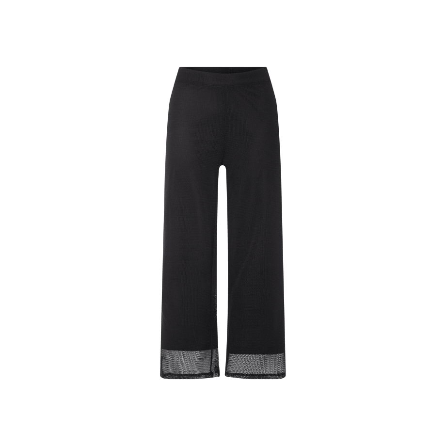 esmara Dames broek - Wide leg (Zwart, L (44/46)) afbeelding 1