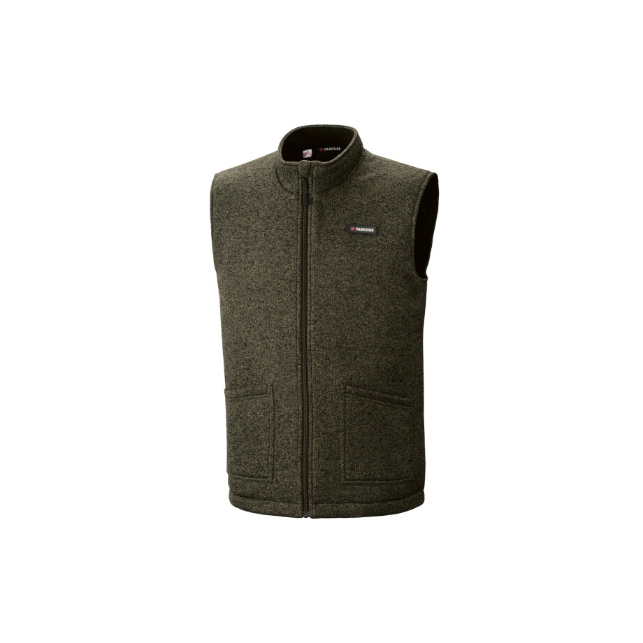 PARKSIDE Heren fleece werkvest (Kaki, XL) PARKSIDE Heren fleece werkvest (Kaki, XL) afbeelding 1