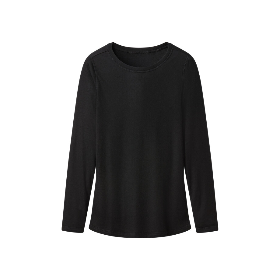 esmara Dames thermoshirt (Zwart, M (40/42)) afbeelding 1