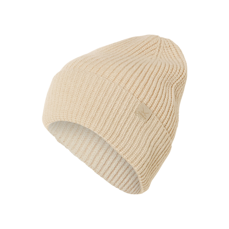 SANSIBAR Gebreide sjaal of muts (Muts, Beige) SANSIBAR Gebreide sjaal of muts (Muts, Beige) afbeelding 1