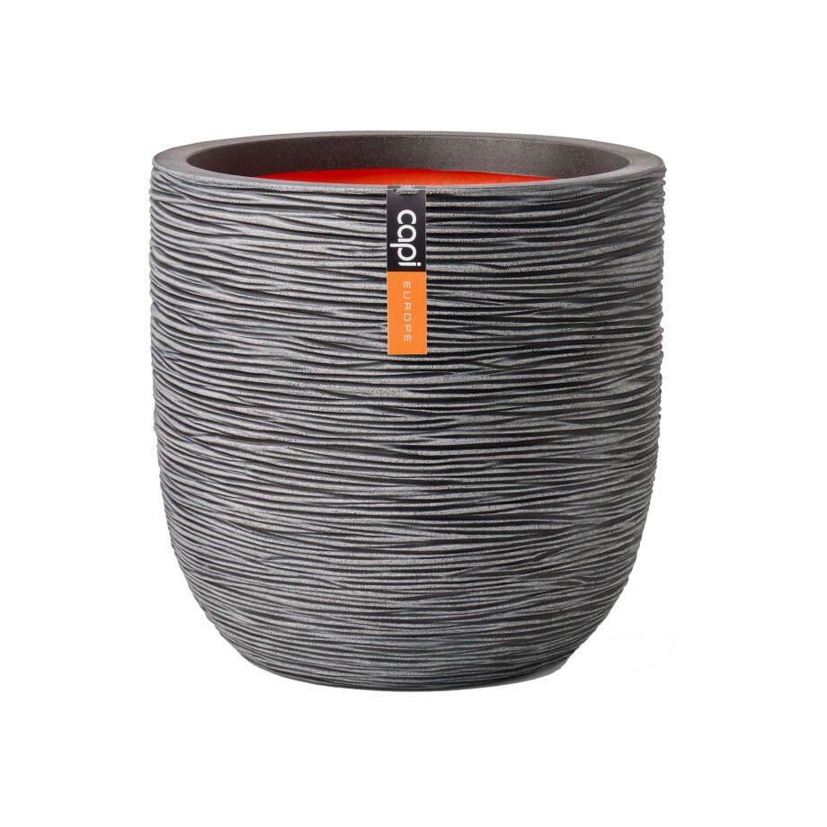 CAPI EUROPE Bloempot (35 x 34 cm, Antraciet) CAPI EUROPE Bloempot (35 x 34 cm, Antraciet) afbeelding 1