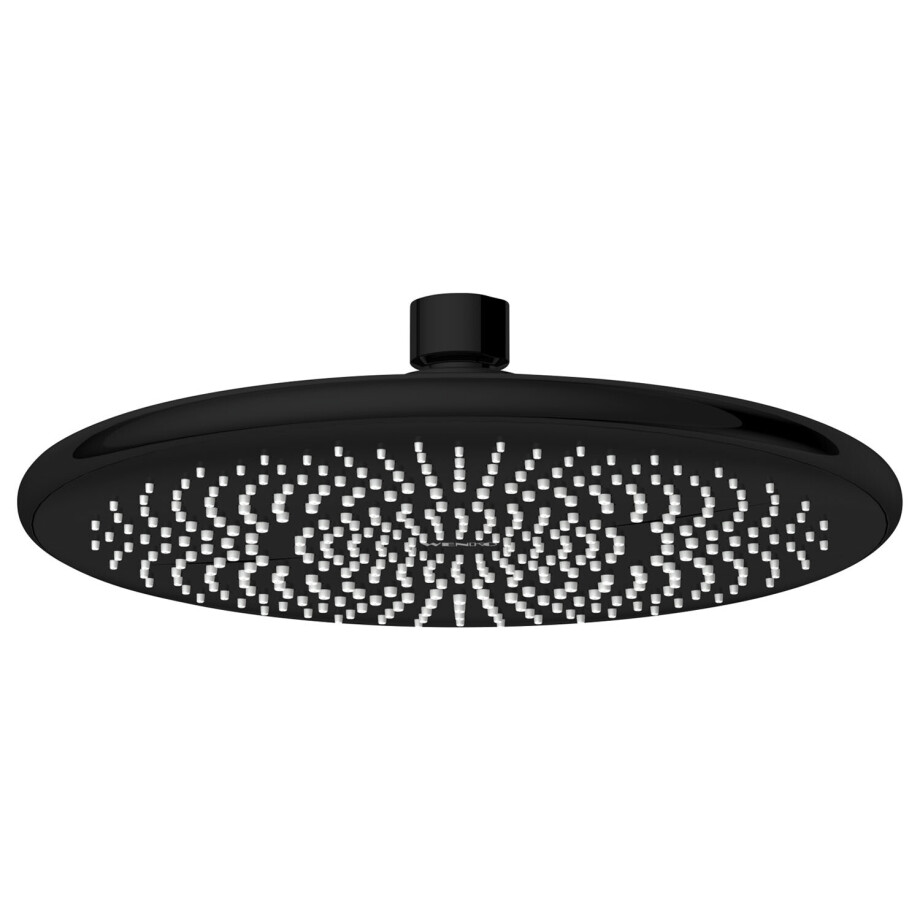 Wenko Regendouchekop Watersaving (Zwart, Ø 22,5 cm) afbeelding 1