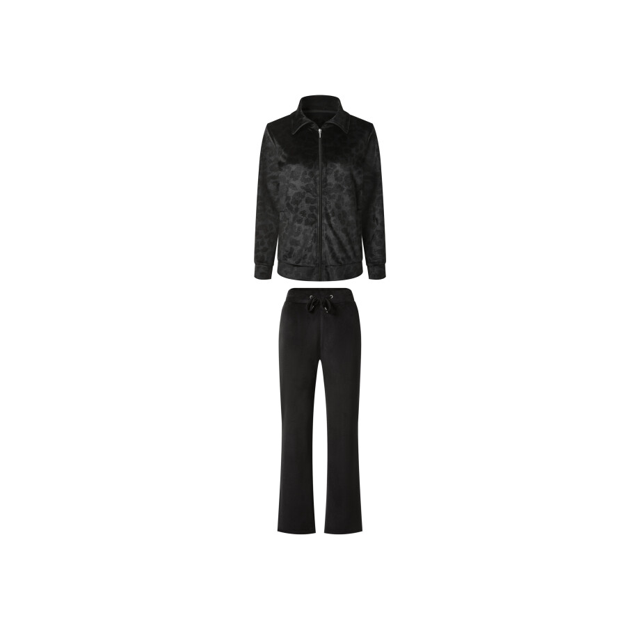 esmara Dames huispak (Zwart, XS (32/34)) afbeelding 1