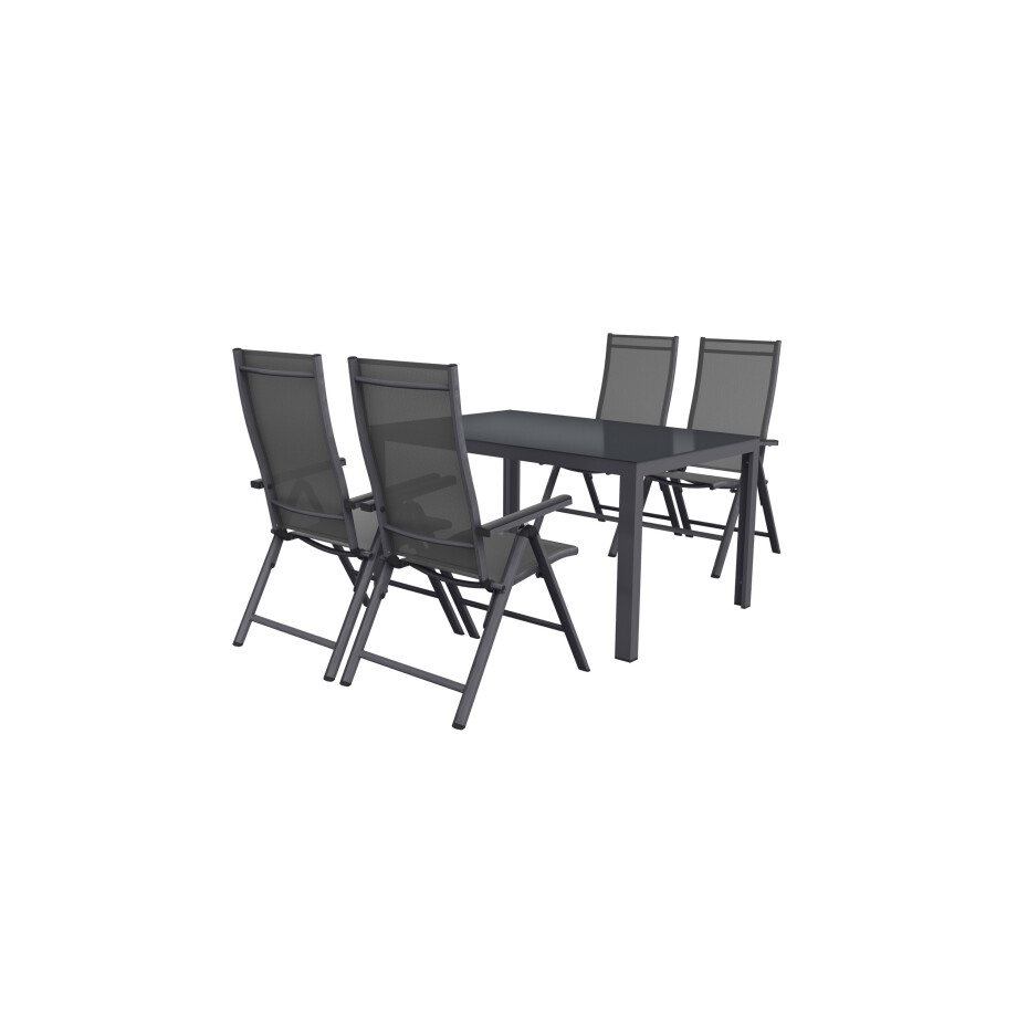 LIVARNO home Aluminium tuinset Houston 5-delig afbeelding 1