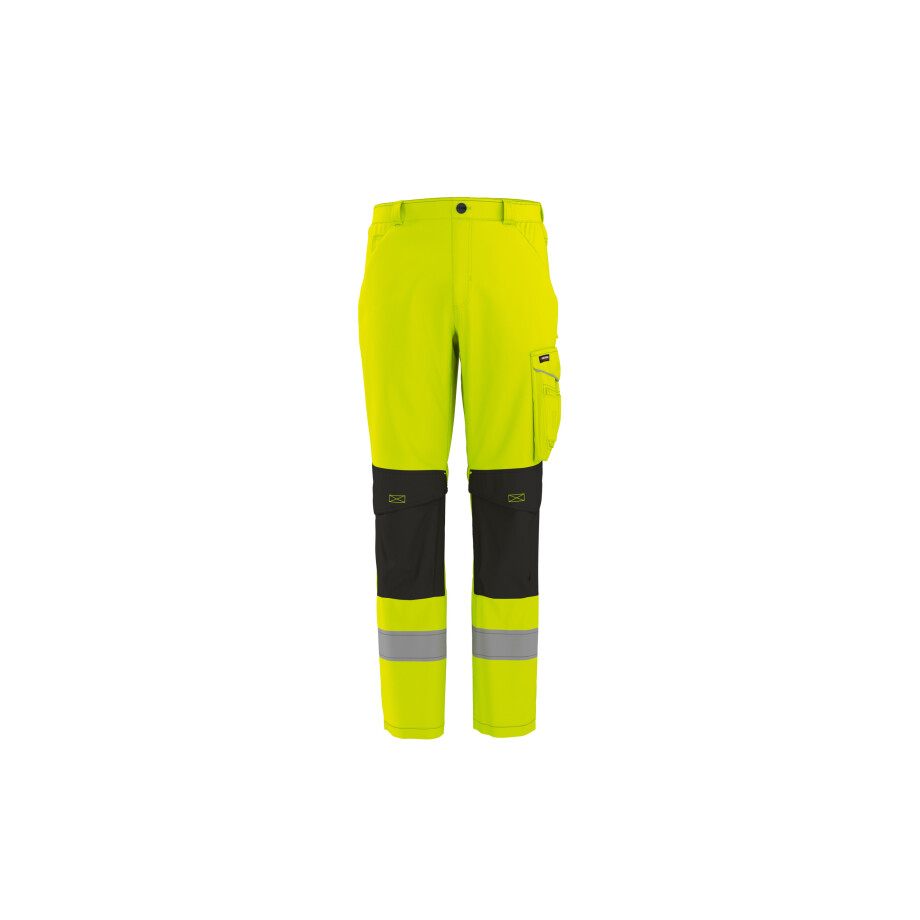 PARKSIDE PERFORMANCE Heren softshell werkbroek, reflecterend (Geel, 54) afbeelding 1