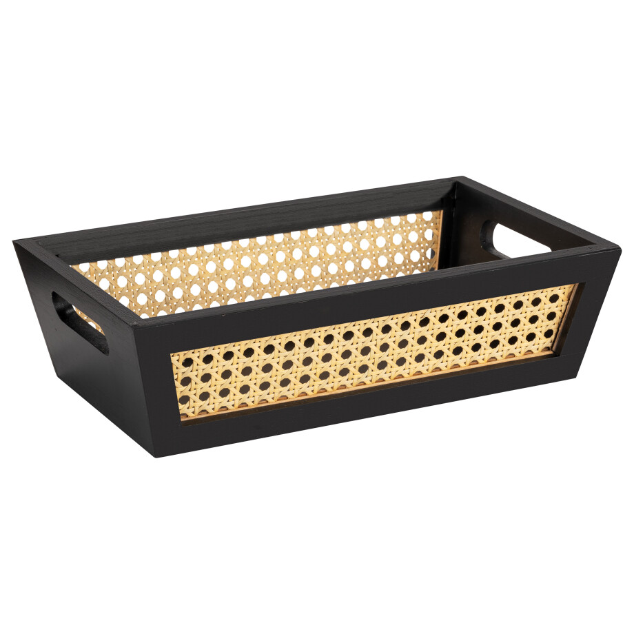 Wenko Opbergmand (Mand M, zwart) Wenko Opbergmand (Mand M, zwart) afbeelding 1