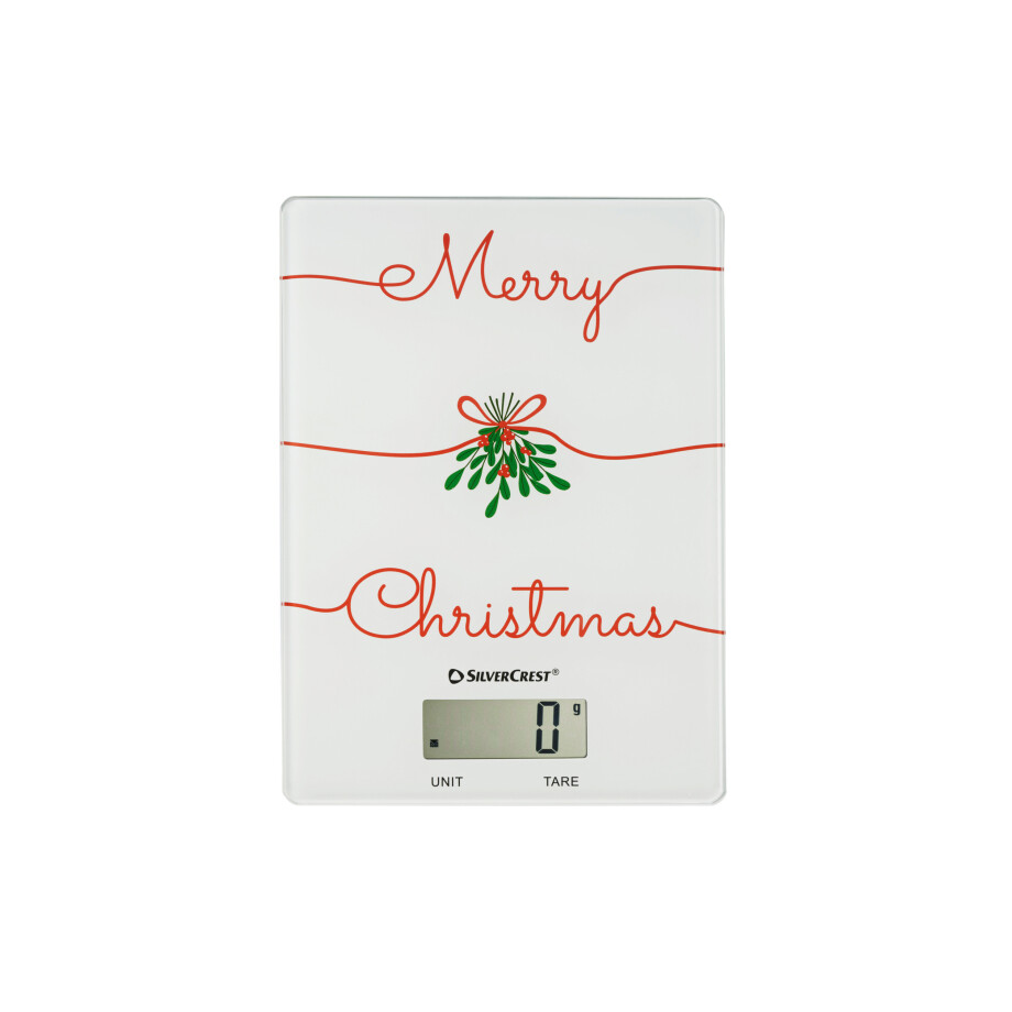 SILVERCREST Keukenweegschaal (Merry Christmas) SILVERCREST Keukenweegschaal (Merry Christmas) afbeelding 1