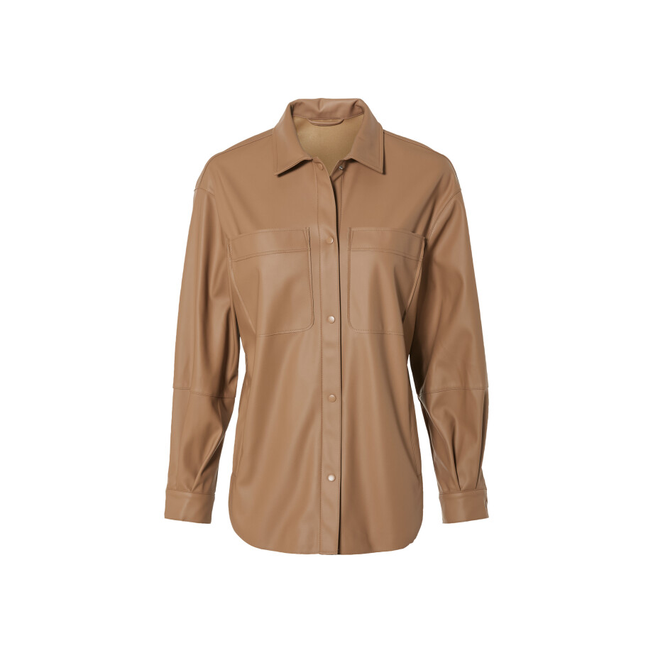 esmara Dames blouse (L (44/46), Bruin) afbeelding 1