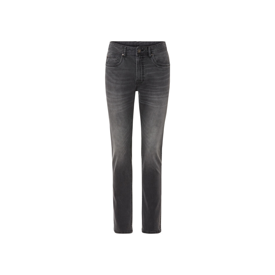 LIVERGY Heren jeans - Slim fit (Donkergrijs, 52 (36/30)) afbeelding 1