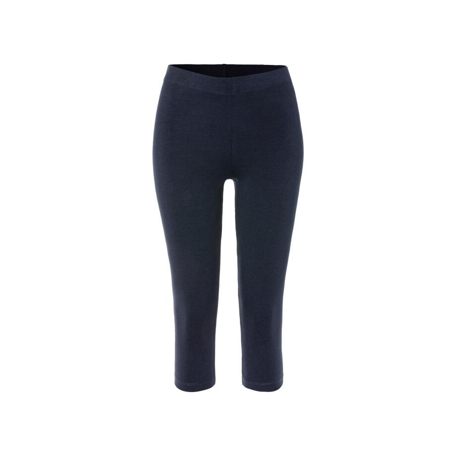 esmara Dames capri-legging (Marineblauw, S (36/38)) afbeelding 1