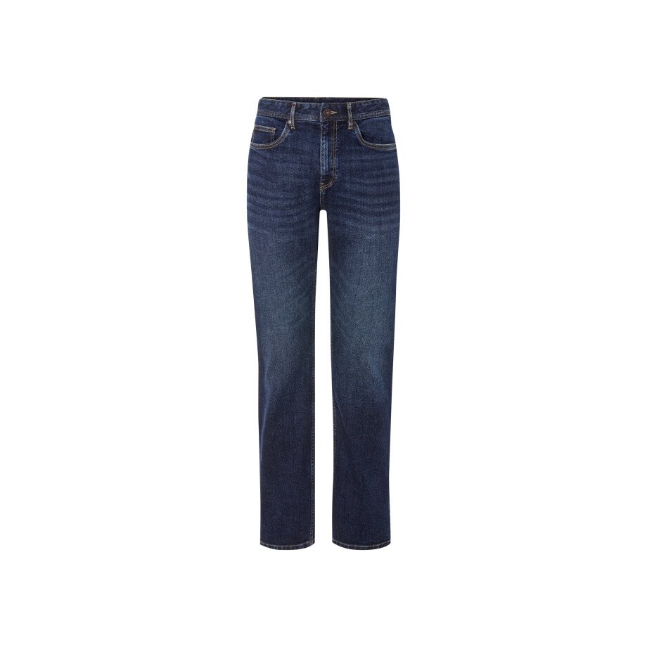 LIVERGY Heren jeans - Straight fit (Donkerblauw, 48 (32/34)) afbeelding 1