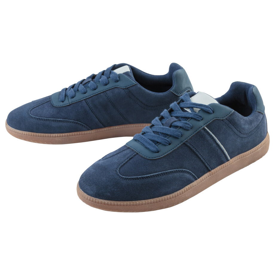 LIVERGY Heren sneakers (Marineblauw, 42) afbeelding 1