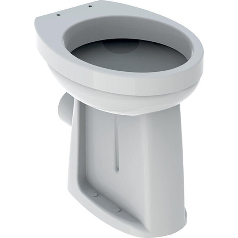 Geberit 300 Comfort closetpot-73 verhoogd +6cm vlakspoel 35.5x47.5cm PK wit s8002700000g afbeelding 1