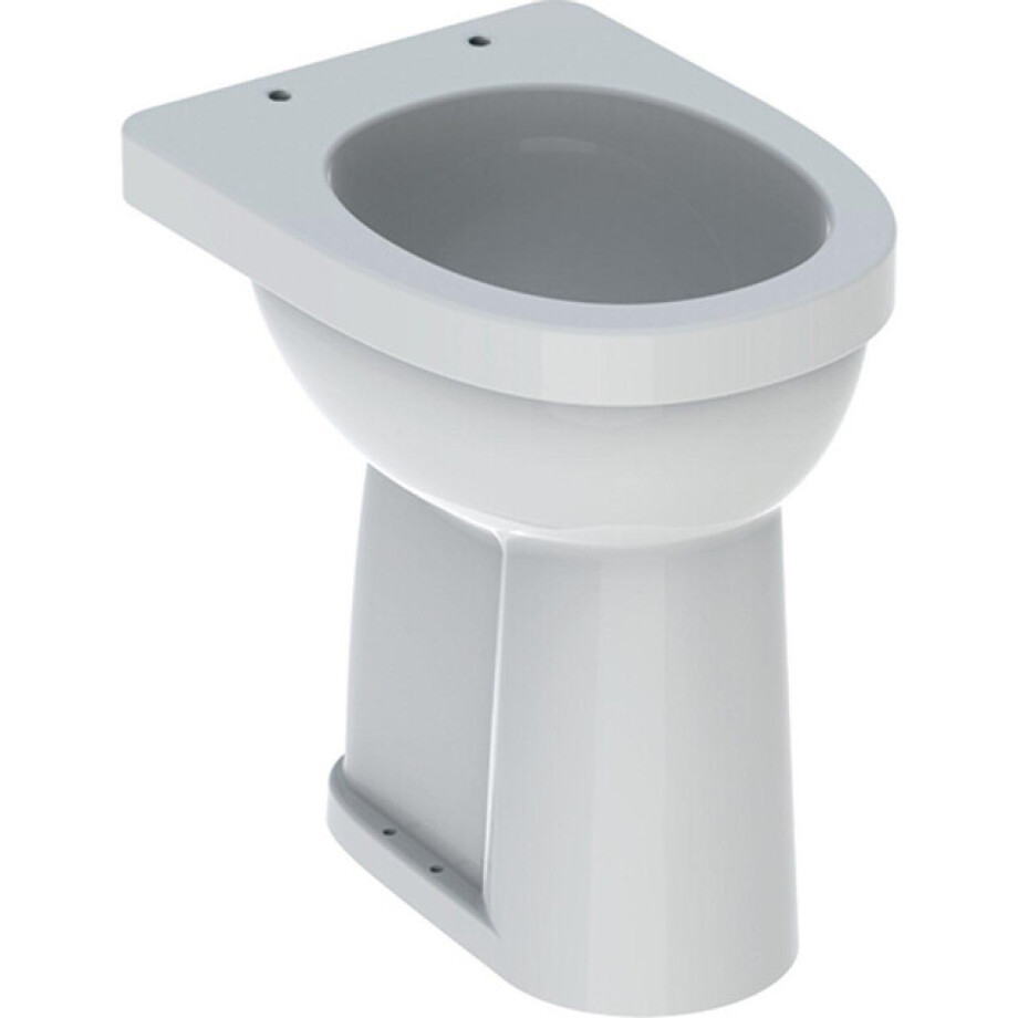Geberit 300 Comfort closetpot-84 verhoogd +10cm vlakspoel 35.5x47cm AO wit s8000900000g afbeelding 1