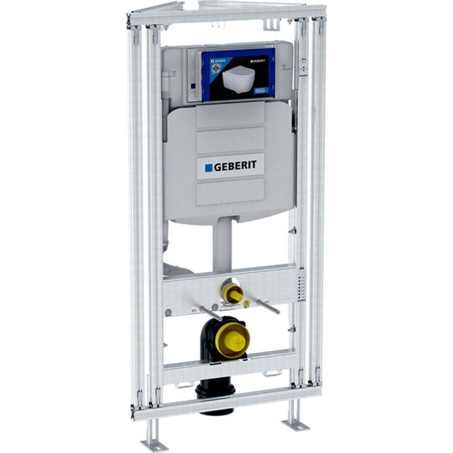 Geberit GIS easy Module voor Wand wc 120cm Sigma inbouwreservoir 12cm UP320 Hoekoplossing 442.029.00.5 afbeelding 1