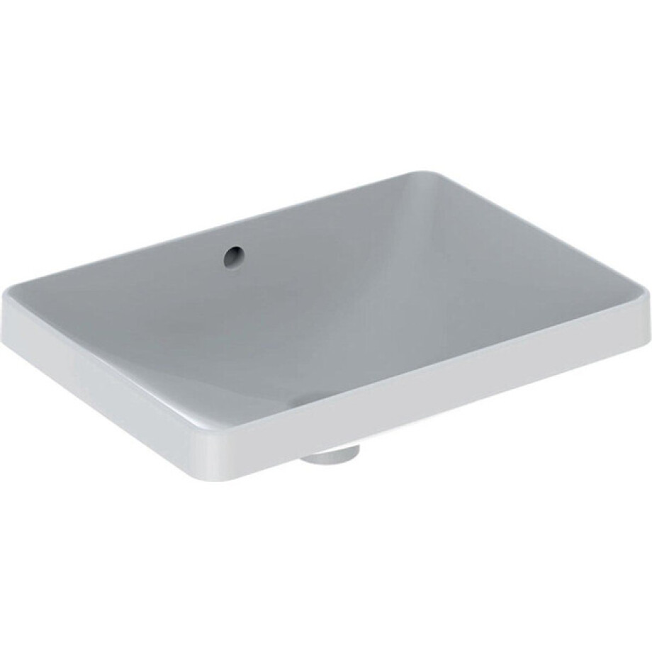 Geberit Variform opbouwwastafel rechthoekig 55x40cm met overloop wit 500.736.01.2 afbeelding 1