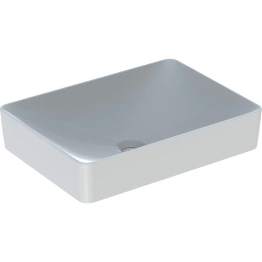 Geberit VariForm opzetwastafel rechthoekig zonder kraangat zonder overloop 55x40x15.8cm wit 500779012 500.779.01.2 Geberit VariForm opzetwastafel rechthoekig zonder kraangat zonder overloop 55x40x15.8cm wit 500779012 500.779.01.2 afbeelding 1