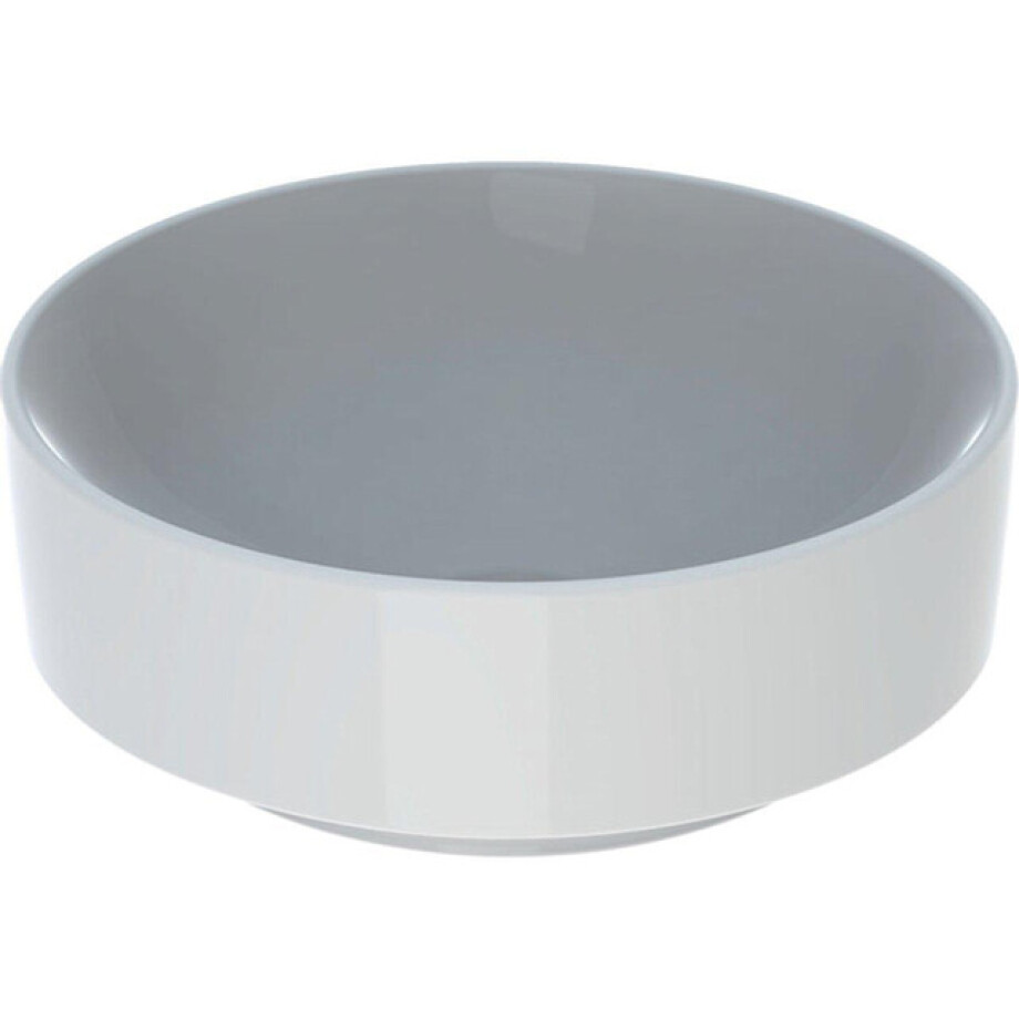 Geberit VariForm opzetwastafel rond zonder kraangat zonder overloop Ø40x15.8cm wit 500.768.01.2 Geberit VariForm opzetwastafel rond zonder kraangat zonder overloop Ø40x15.8cm wit 500.768.01.2 afbeelding 1