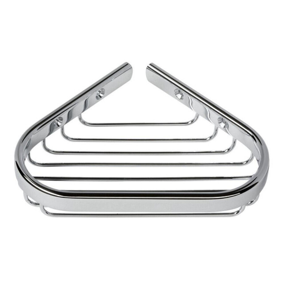 Geesa Basket Zeephouder Hoekmodel Chroom 91137a afbeelding 1