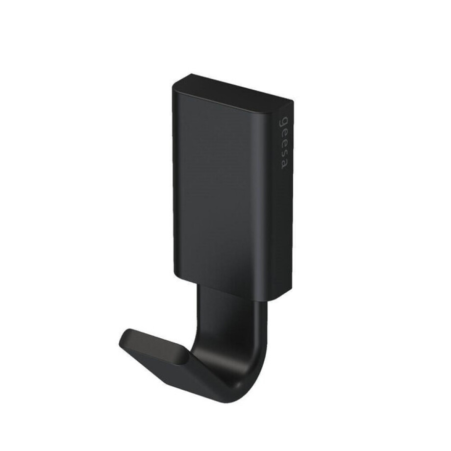 Geesa Frame Handdoekhaak Zwart 918413-06 Geesa Frame Handdoekhaak Zwart 918413-06 afbeelding 1