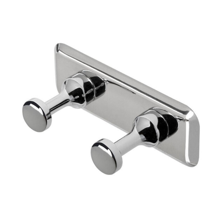 Geesa Hotel Handdoekhaak dubbel Chroom 915280 Geesa Hotel Handdoekhaak dubbel Chroom 915280 afbeelding 1