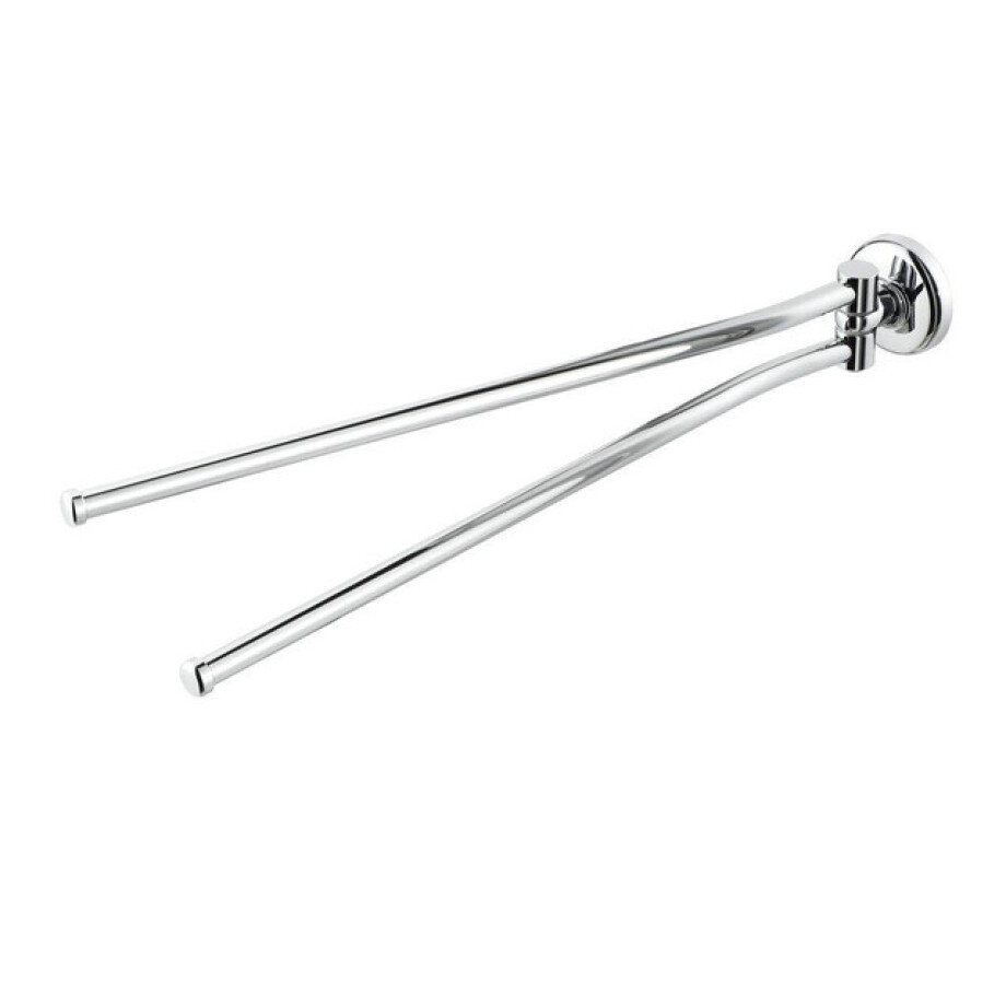 Geesa Hotel Handdoekrek 2-armig Chroom 915305-02 afbeelding 1