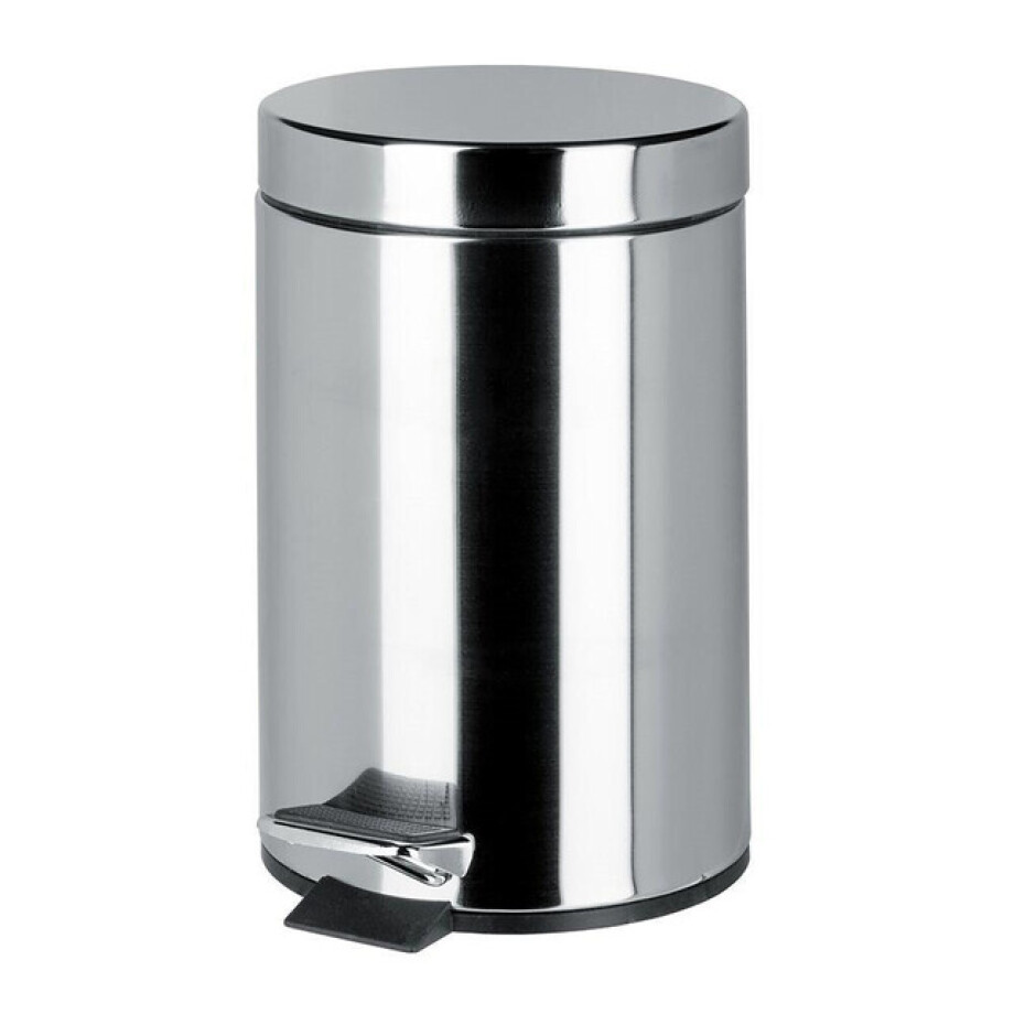 Geesa Hotel Pedaalemmer vrijstaand 3 liter Chroom 91634 afbeelding 1