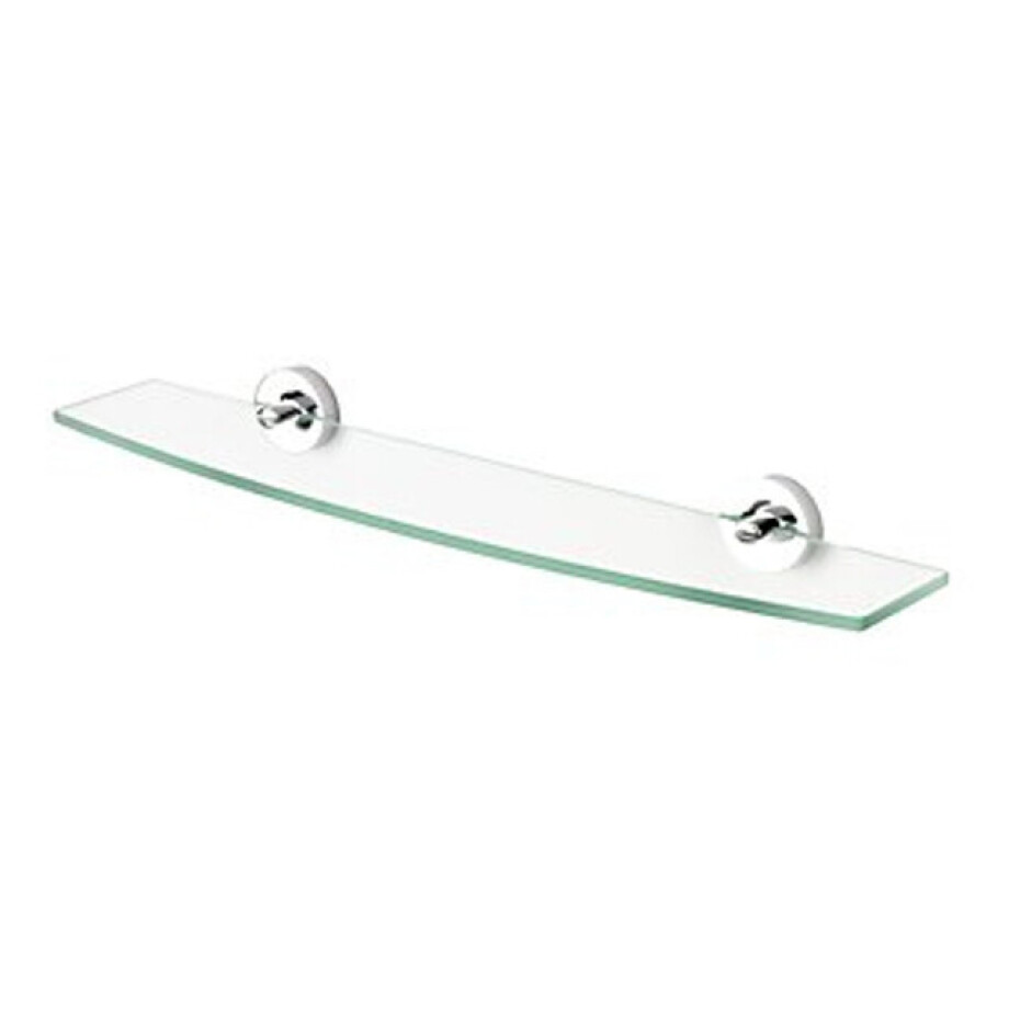 Geesa Luna planchet 60cm glas en chroom 915501 Geesa Luna planchet 60cm glas en chroom 915501 afbeelding 1