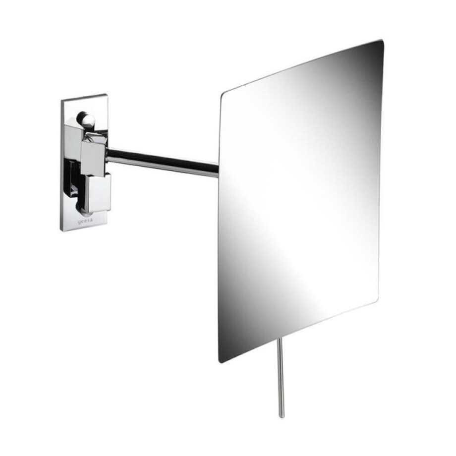 Geesa Mirror Scheerspiegel 1 arm 3x vergrotend 150x225 mm Chroom 911083 Geesa Mirror Scheerspiegel 1 arm 3x vergrotend 150x225 mm Chroom 911083 afbeelding 1