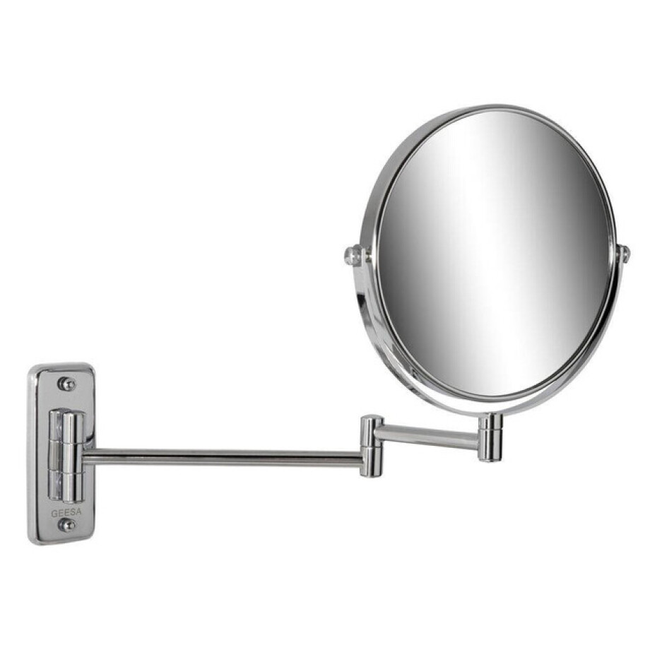 Geesa Mirror Scheerspiegel 2-armig 3x vergrotend ø 200 mm Chroom 911086 afbeelding 1