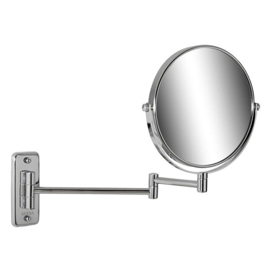 Geesa Mirror Scheerspiegel 2-armig 5x vergrotend ø 200 mm Chroom 911076 afbeelding 1