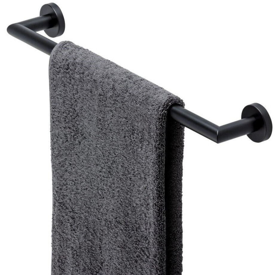Geesa Nemox Handdoekrek 49.9cm Zwart 916507-06-45 Geesa Nemox Handdoekrek 49.9cm Zwart 916507-06-45 afbeelding 1