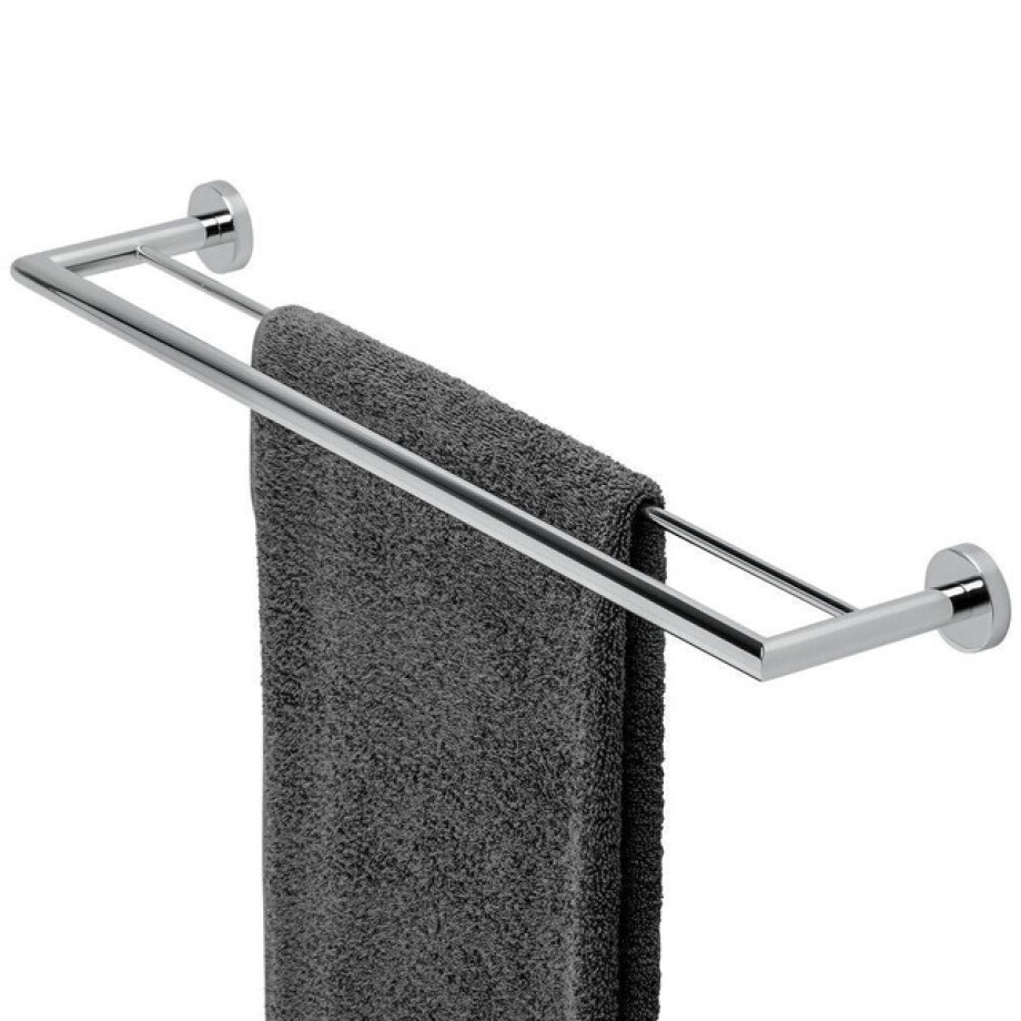 Geesa Nemox Handdoekrek dubbel 62cm Chroom 916556-02 afbeelding 1