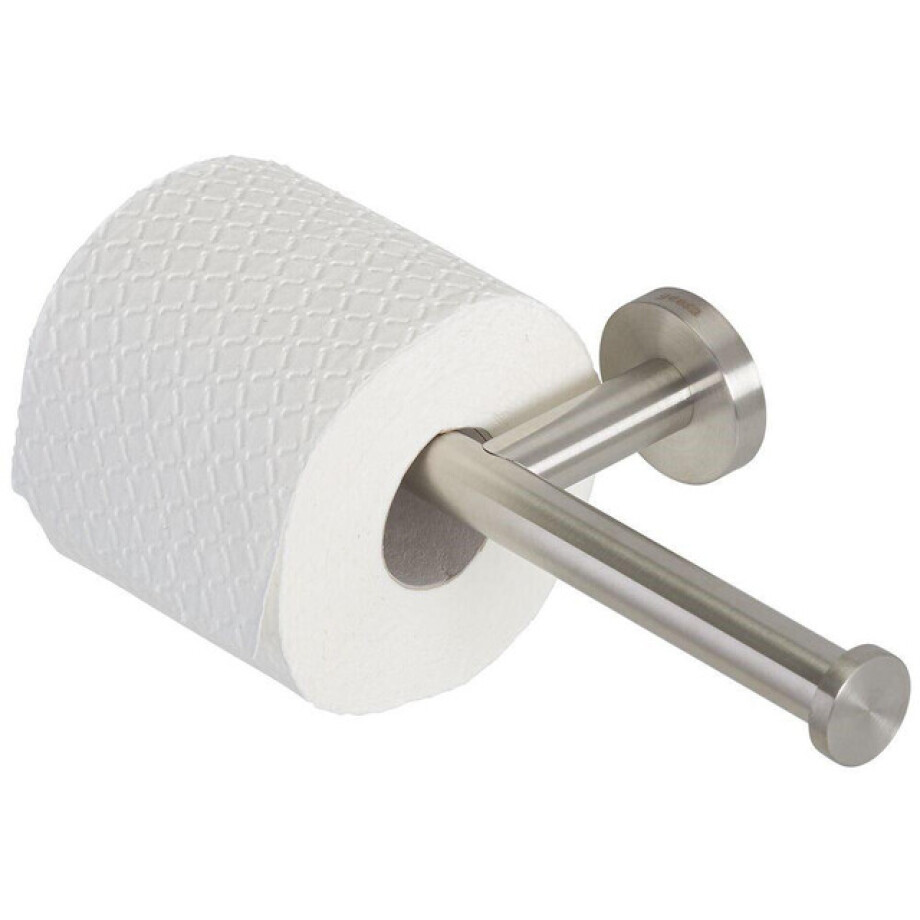 Geesa Nemox Toiletrolhouder zonder klep dubbel RVS geborsteld 916518-05 afbeelding 1