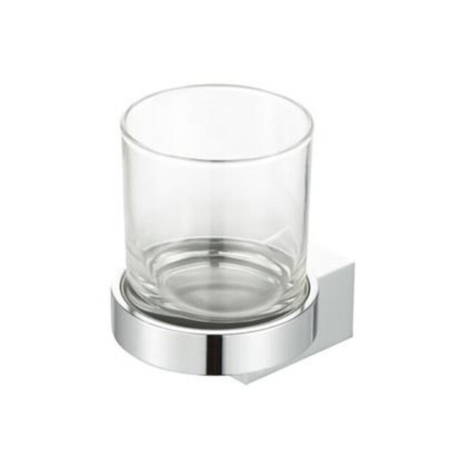 Geesa Nexx Glashouder met glas Chroom 917502-02 afbeelding 1