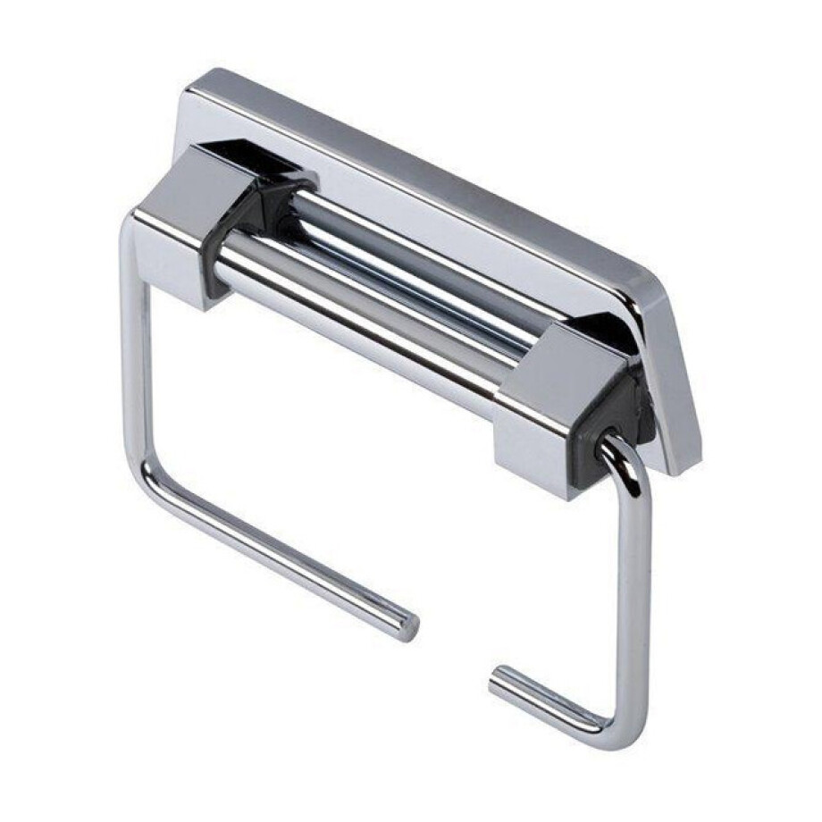 Geesa Standard Toiletrolhouder zonder klep met veer Chroom 915146 afbeelding 1
