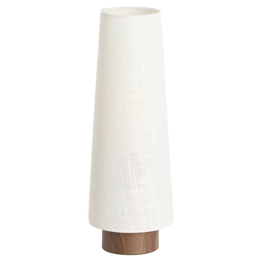 Light & Living Tafellamp 'Howie' 42cm, kleur Crème afbeelding 1