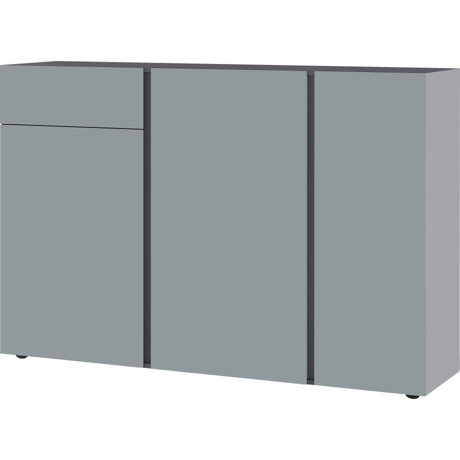 GERMANIA Dressoir MESA Breedte 152 cm met glazen fronten afbeelding 1