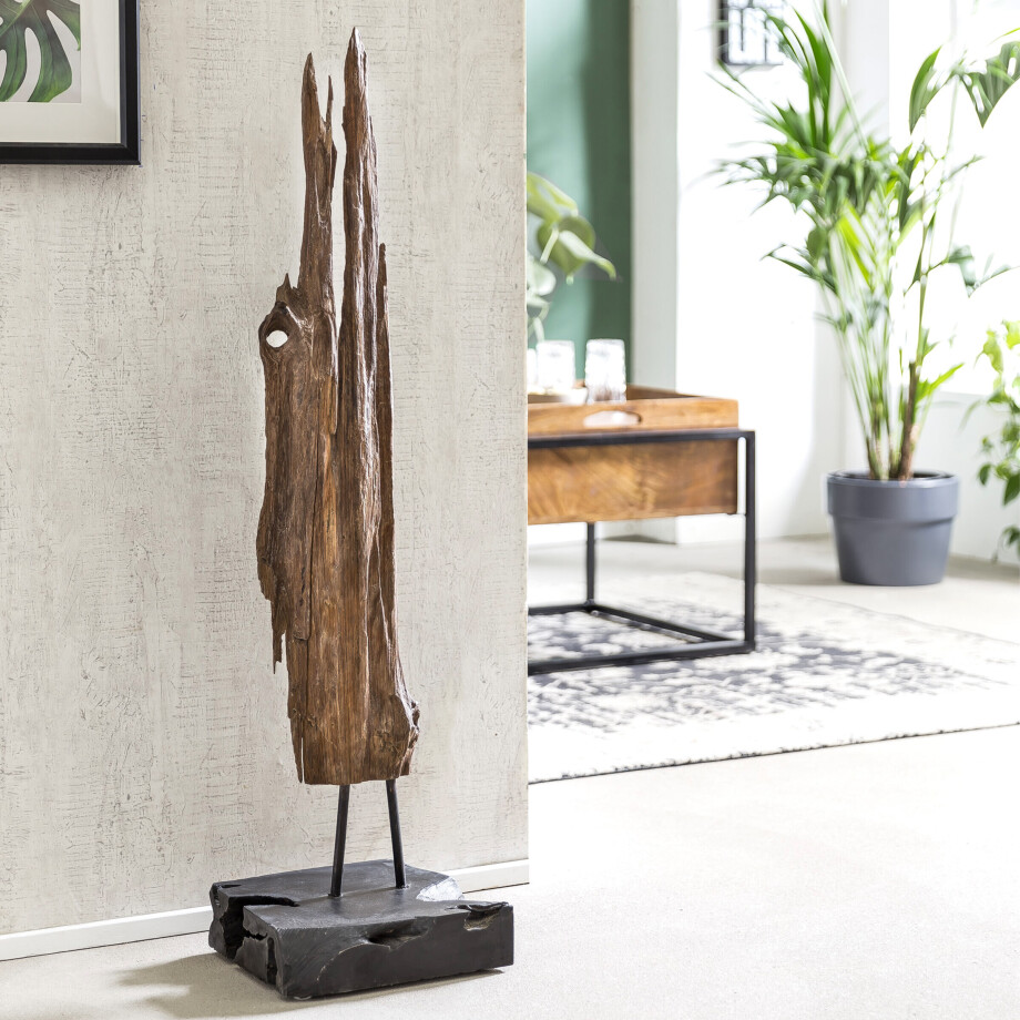 Artistiq Decoratie 'Jeanelle' Teakhout Artistiq Decoratie 'Jeanelle' Teakhout afbeelding