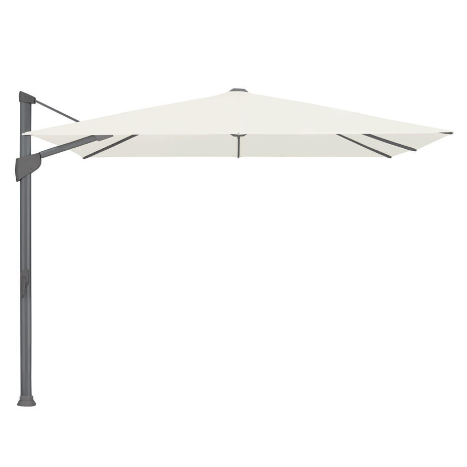 Glatz Fortano® easy 300x300cm Stofklasse 2 Off white (Antraciet frame) Glatz Fortano® easy 300x300cm Stofklasse 2 Off white (Antraciet frame) afbeelding