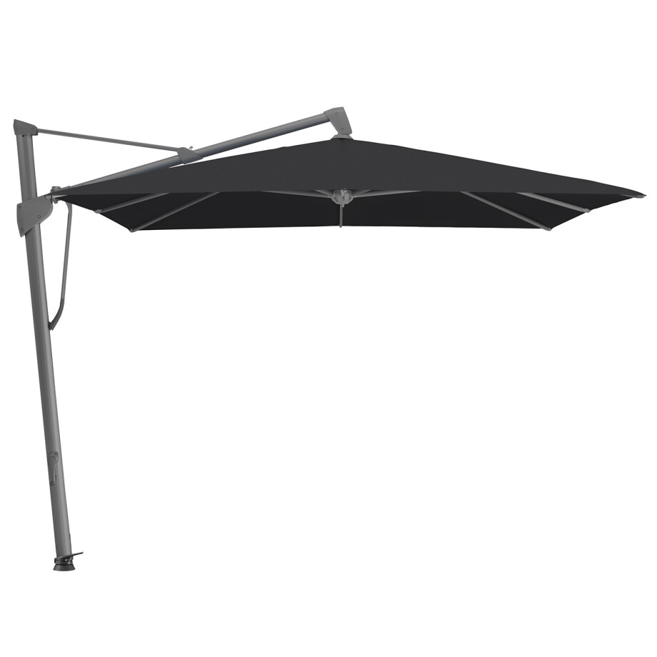 Glatz zweefparasol Sombrano® S+ 350x350cm Stofklasse 4 (antraciet frame) afbeelding 