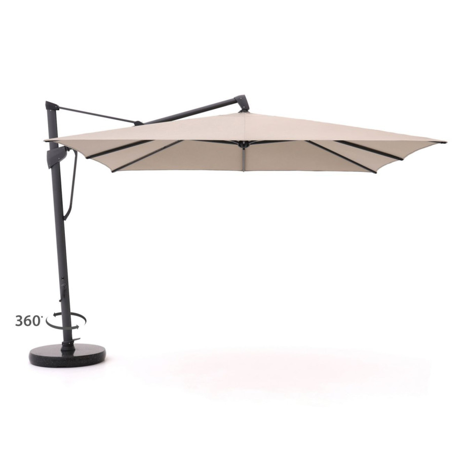 Glatz Sombrano S+ Easy zweefparasol 350x350cm - Laagste prijsgarantie! afbeelding 1