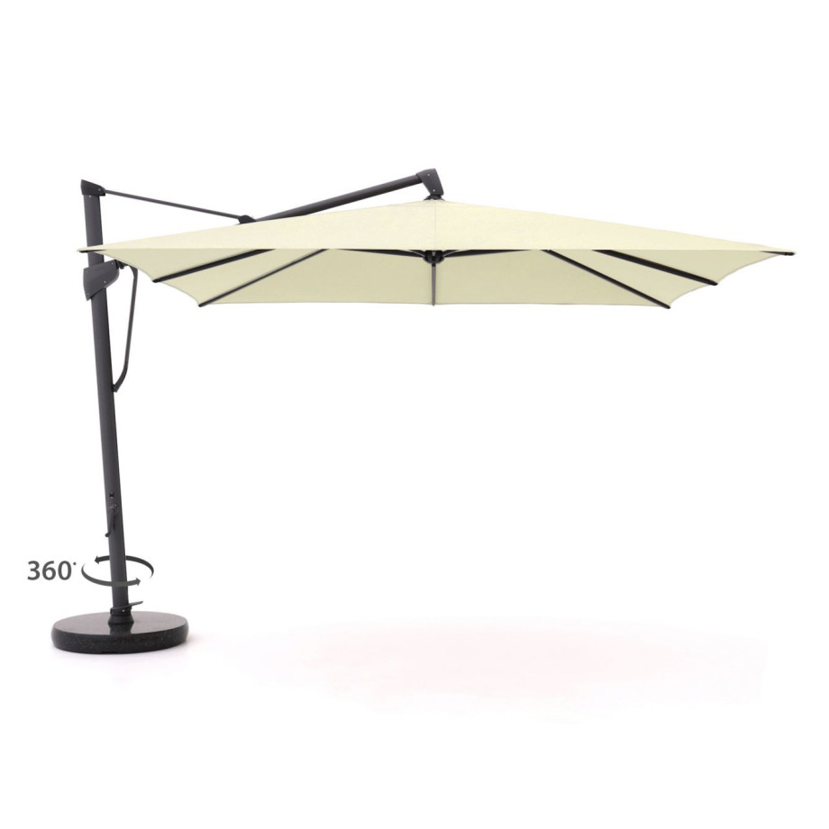 Glatz Sombrano S+ Easy zweefparasol 350x350cm - Laagste prijsgarantie! afbeelding 1