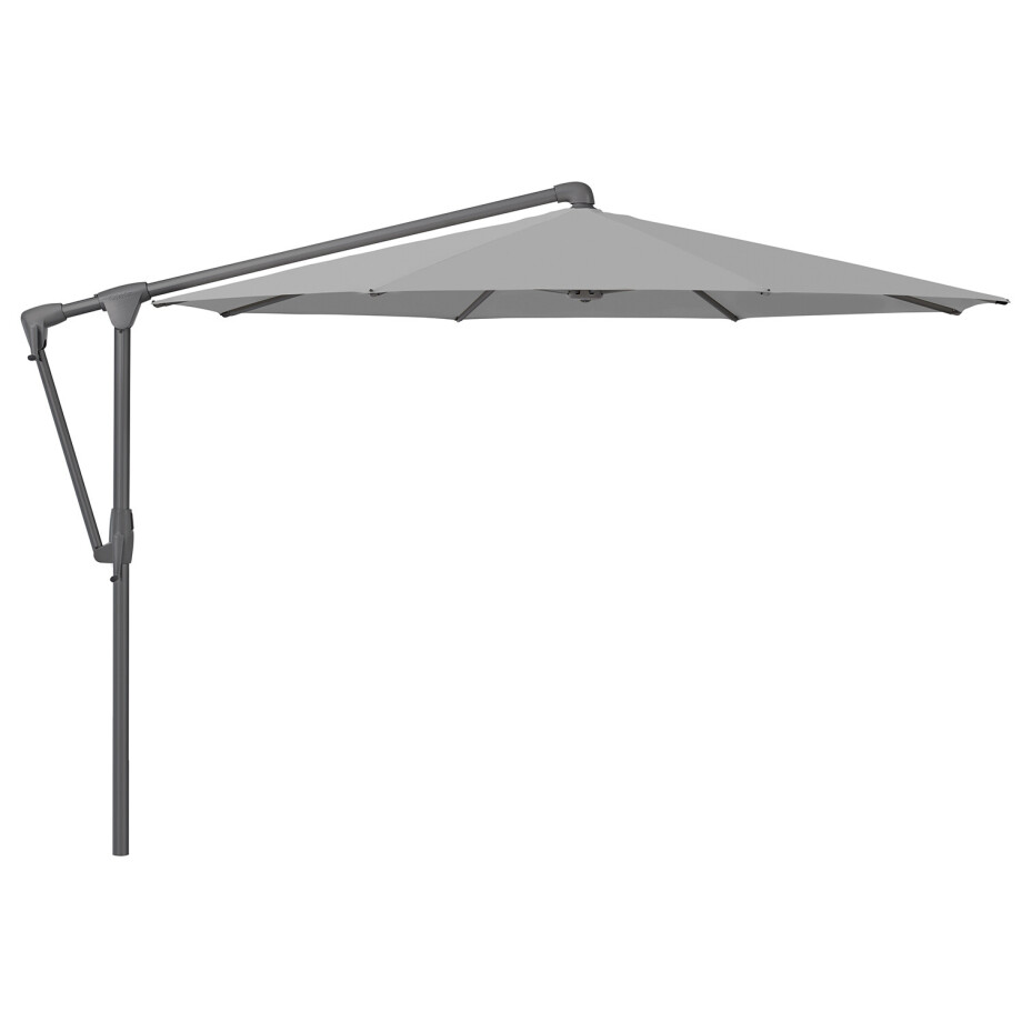 Glatz Sunwing Casa 330cm rond Stofklasse 5 (Antraciet frame) afbeelding 