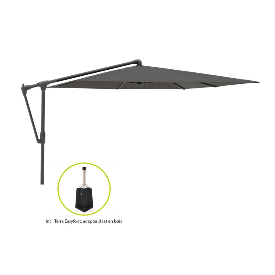 Glatz Sunwing Casa zweefparasol 270x270cm - Laagste prijsgarantie! afbeelding 1