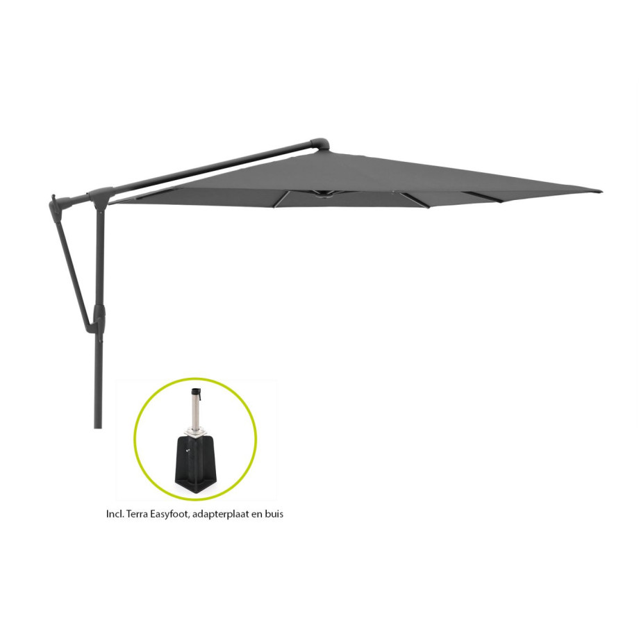 Glatz Sunwing Casa zweefparasol 270x270cm - Laagste prijsgarantie! afbeelding 1