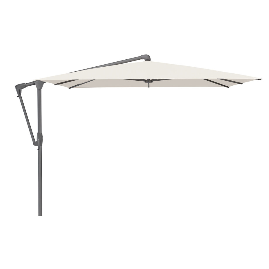 Glatz zweefparasol Sunwing® Casa 300x240cm Stofklasse 4 (Antraciet frame) Vanilla afbeelding 